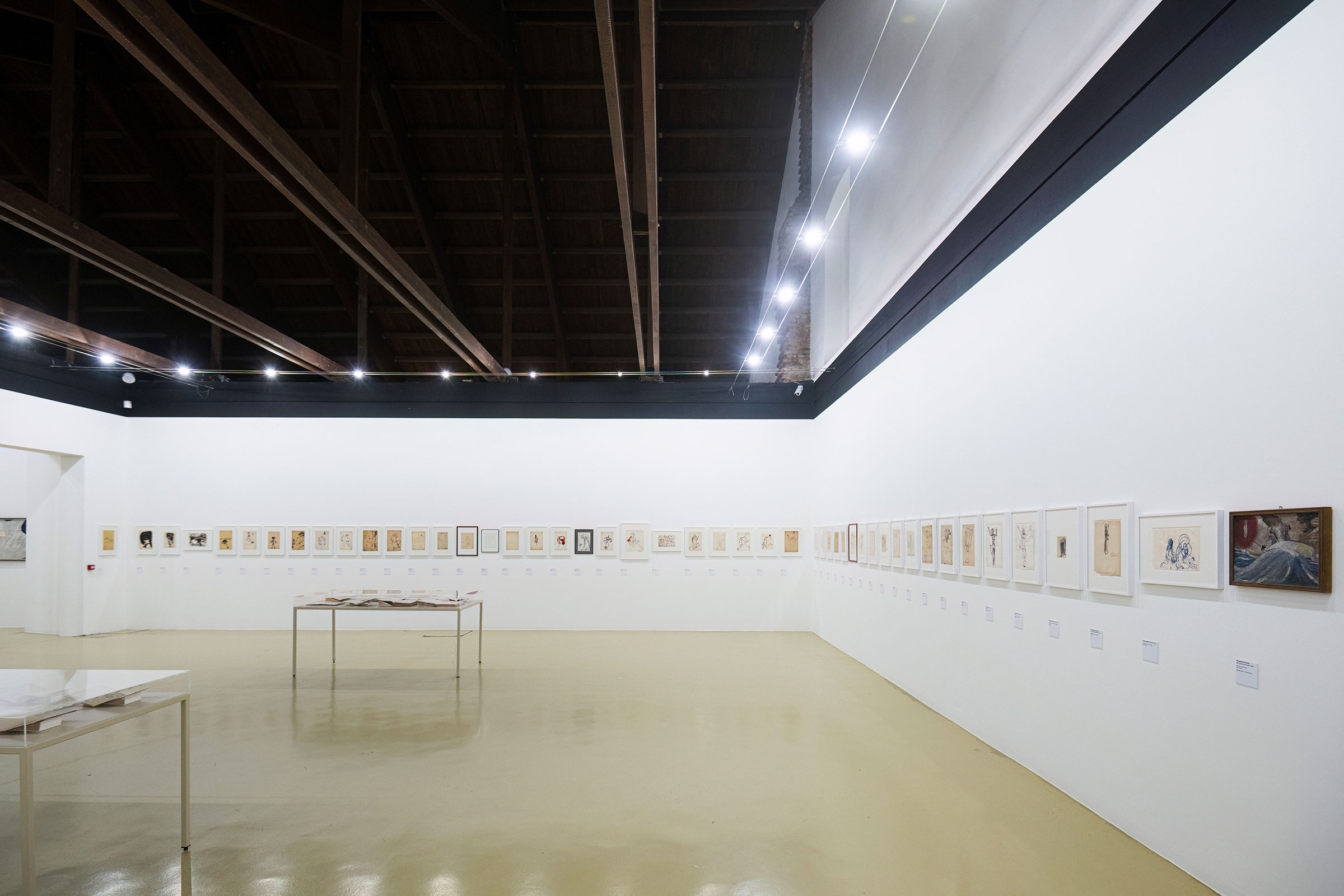 u0022Fabio Mauri. Esperimenti nella verifica del Male / Experiments in the verification of evilu0022, veduta espositiva